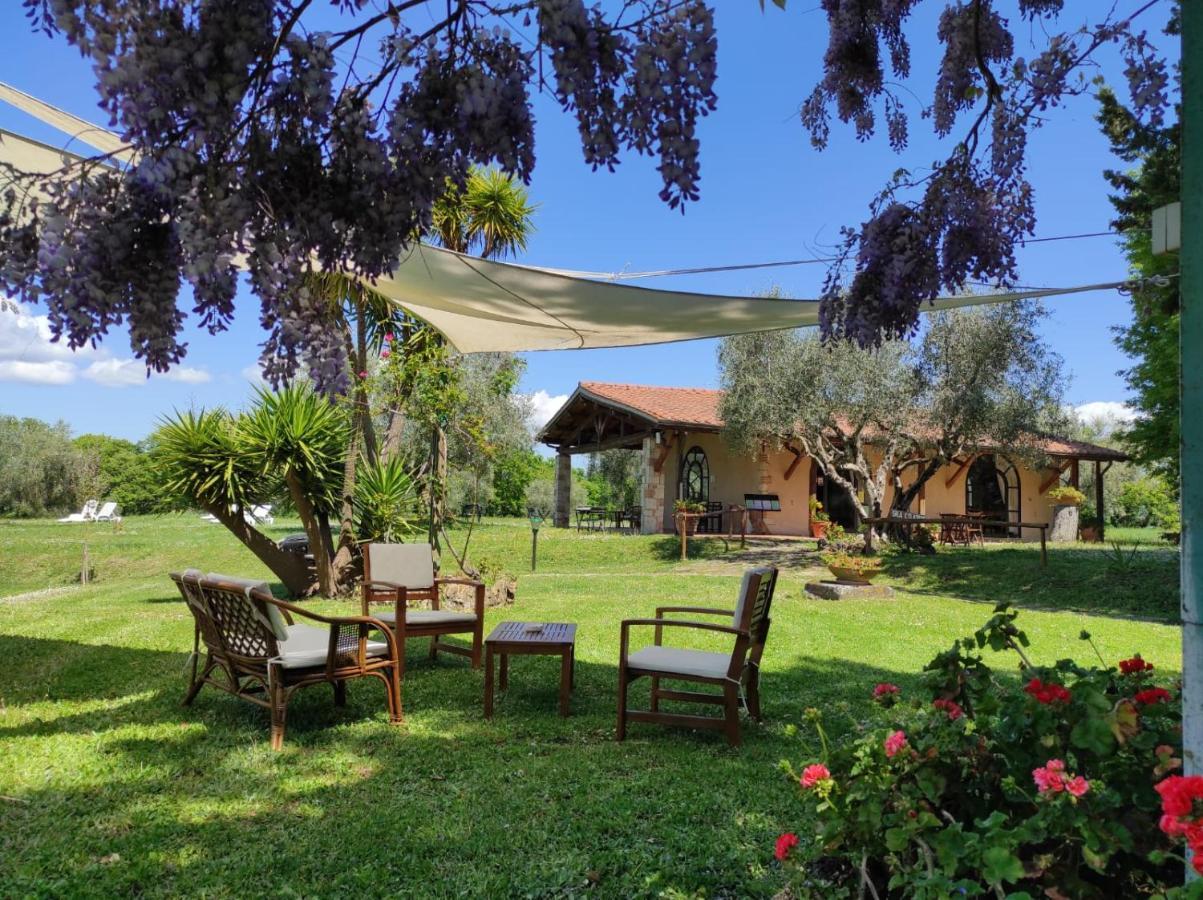 Agriturismo Bio Pian Dei Casali Saturnia Bagian luar foto