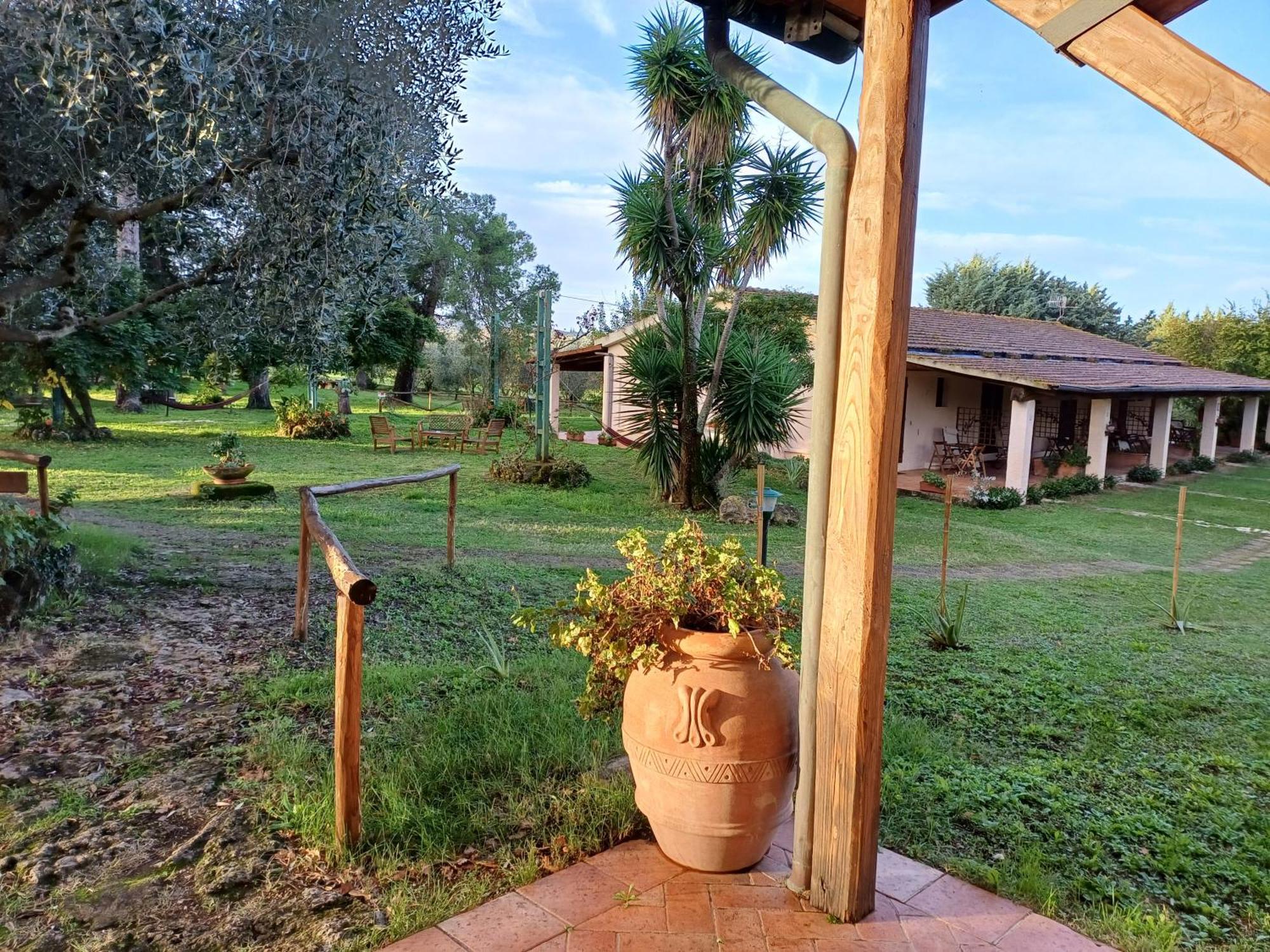 Agriturismo Bio Pian Dei Casali Saturnia Bagian luar foto